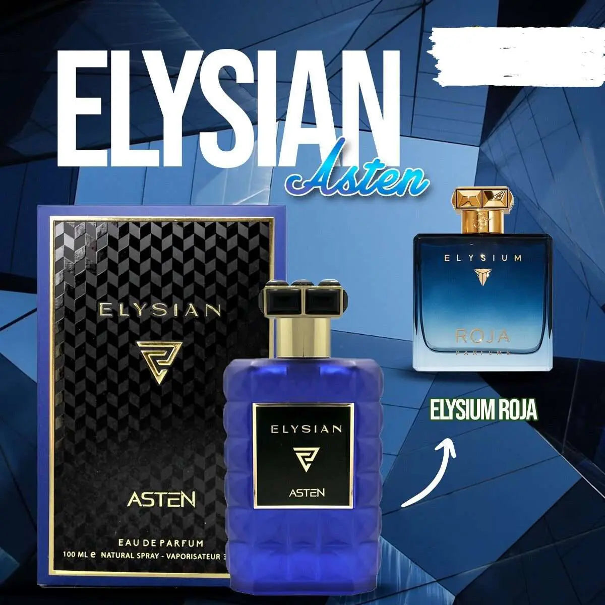 Elysian By Asten Unisex Fragrance(100ml) Elegant and Longlasting Bestselling